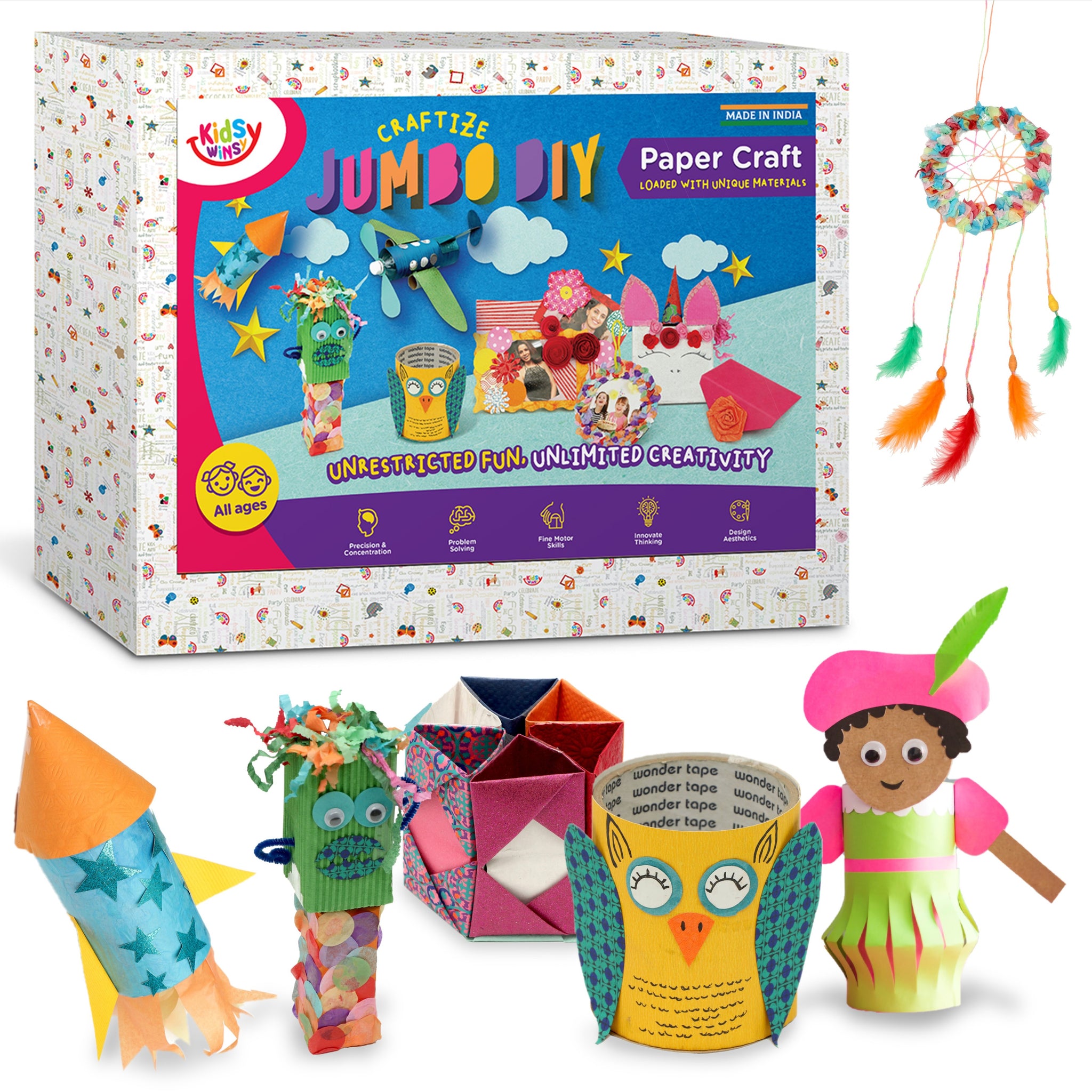 Shop Colourful Jumbo Box Online | Kidsy Winsy