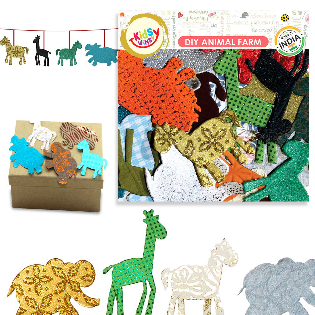 KidsyWinsy Jumbo DIY Paper Art Craft Kit | Card Making Kit with 40+  Creative Crafting Activities, 1000+ Pcs Crafted Creations | Mothers Day  Craft for