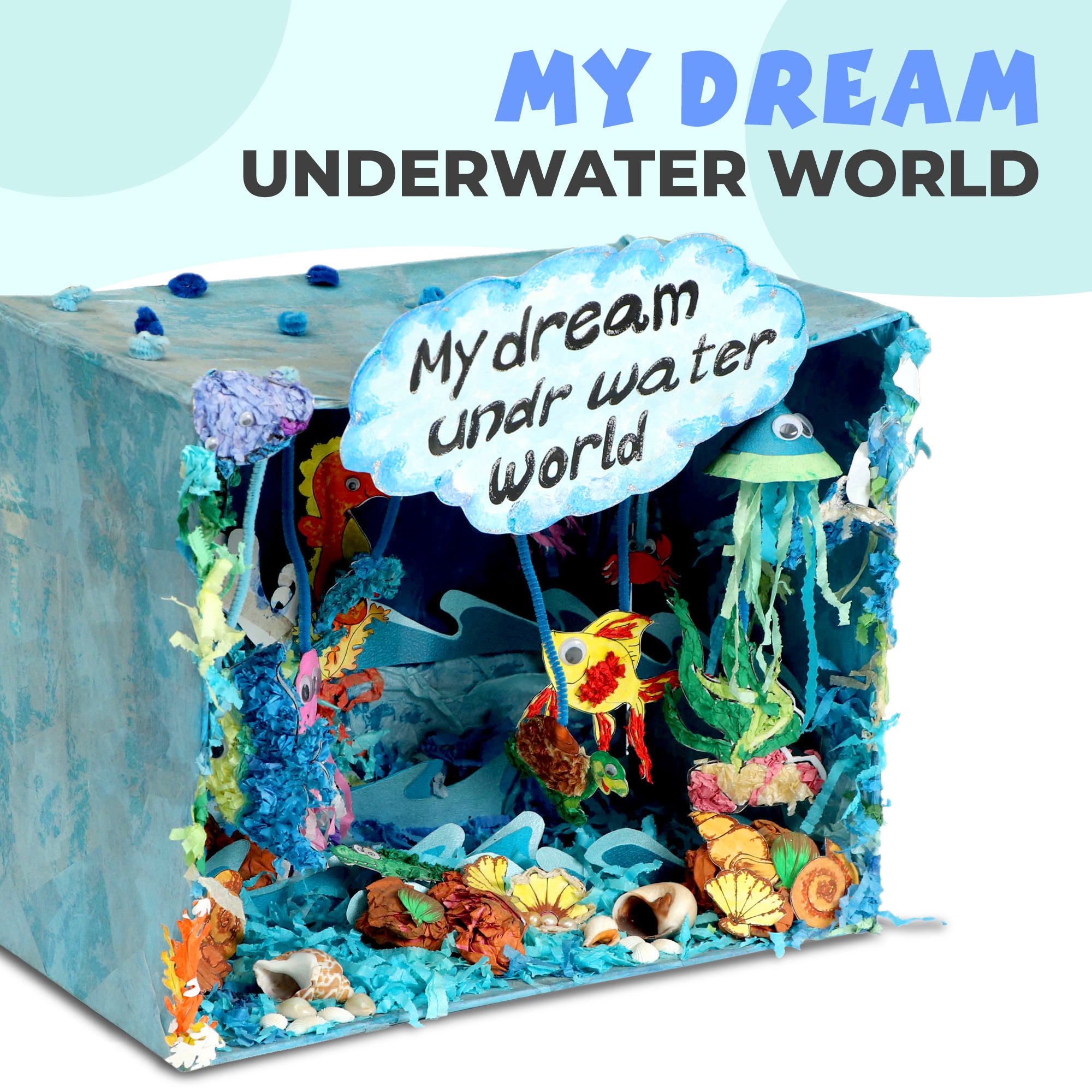 Shop Under Water World DIY Make My Own Oceon Online Kidsy Winsy - Main Image