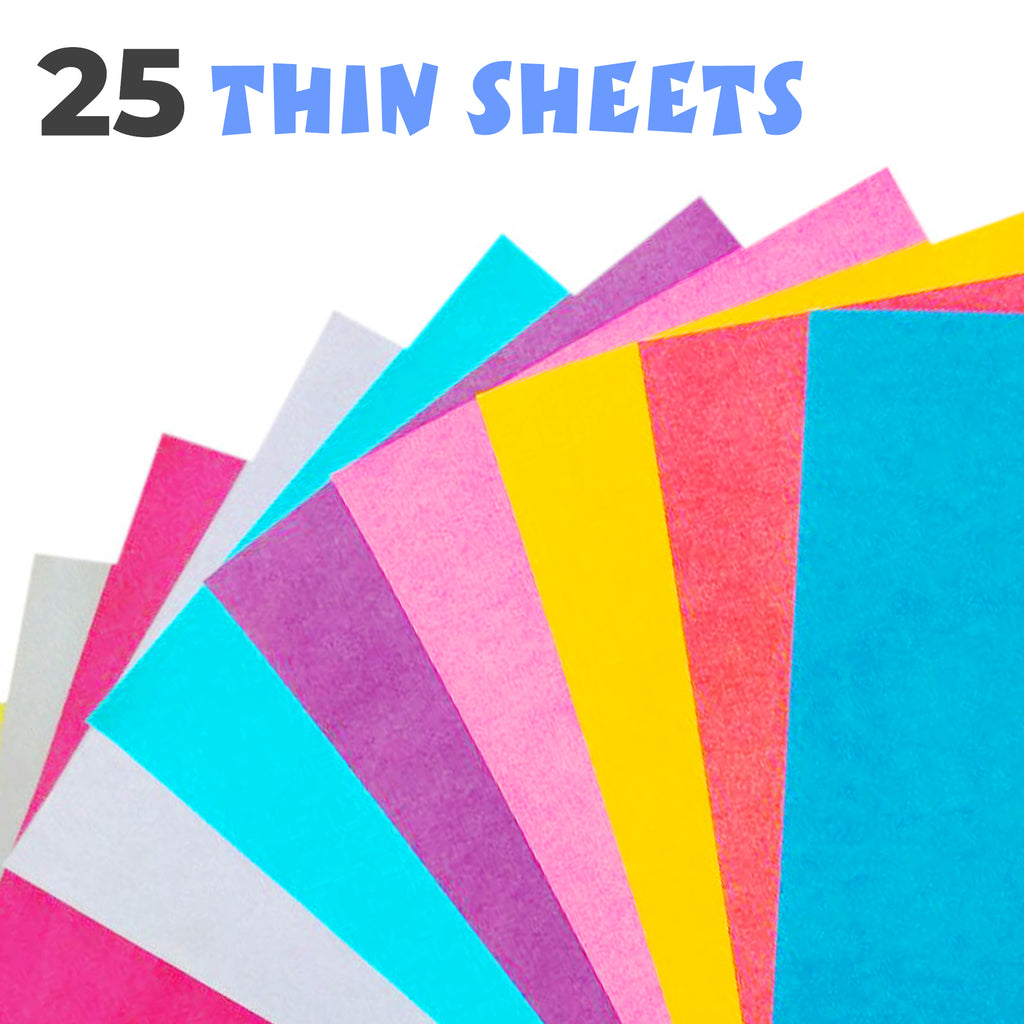 A4 Size Colored Sheets and Decorative Craft Paper